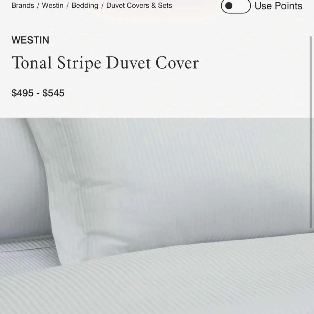 Luxury White Duvet Cover